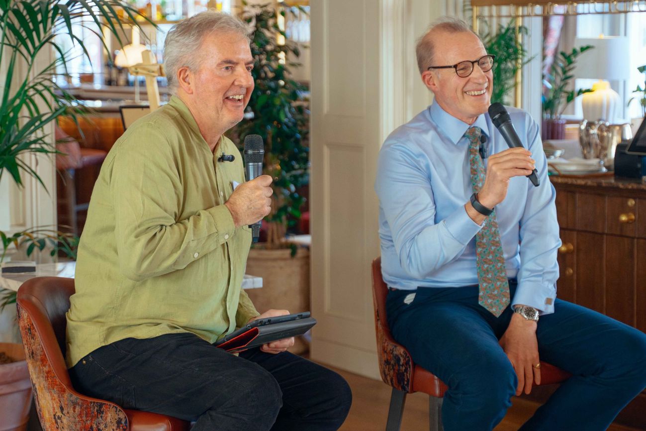 Head teach Andrew from kingswood School at Emberwood for Bath Life Lunch